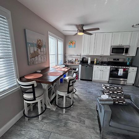 Beach Block Parking Modern Decor Porch Brigantine Extérieur photo