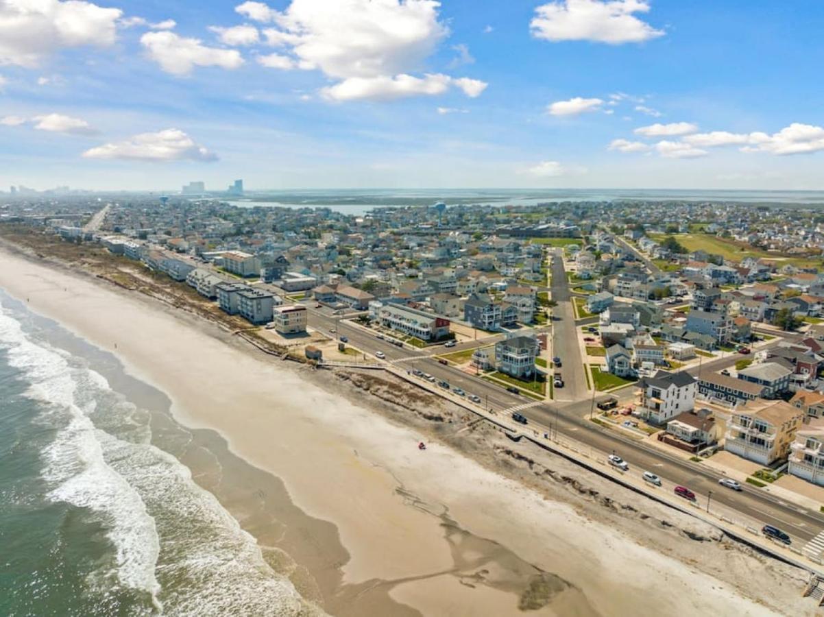 Beach Block Parking Modern Decor Porch Brigantine Extérieur photo