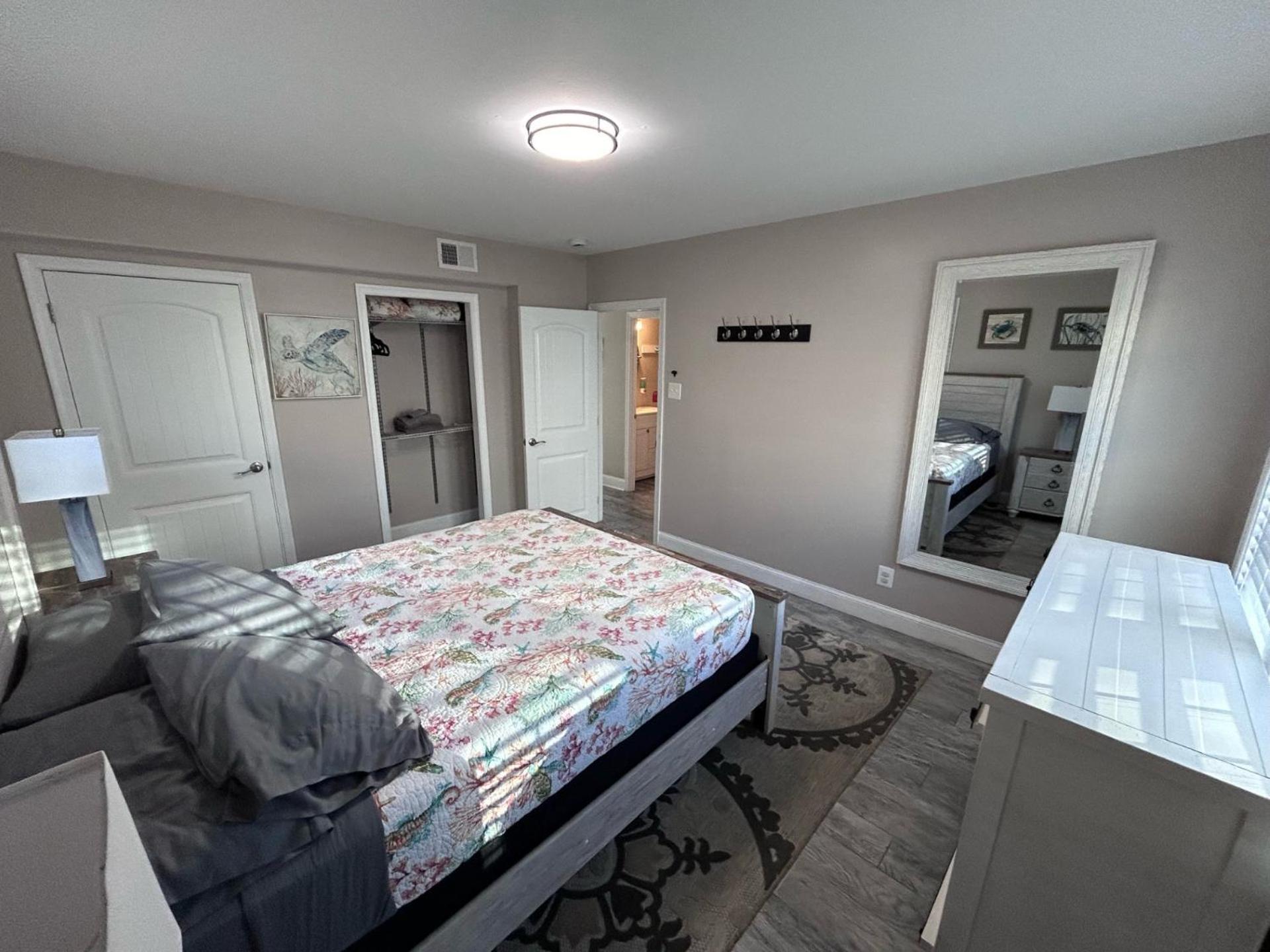 Beach Block Parking Modern Decor Porch Brigantine Extérieur photo