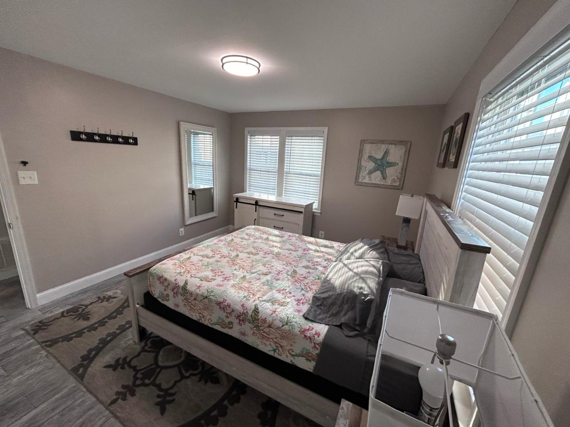 Beach Block Parking Modern Decor Porch Brigantine Extérieur photo
